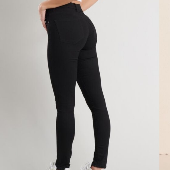 Black high rise jeans - Picture 3 of 3